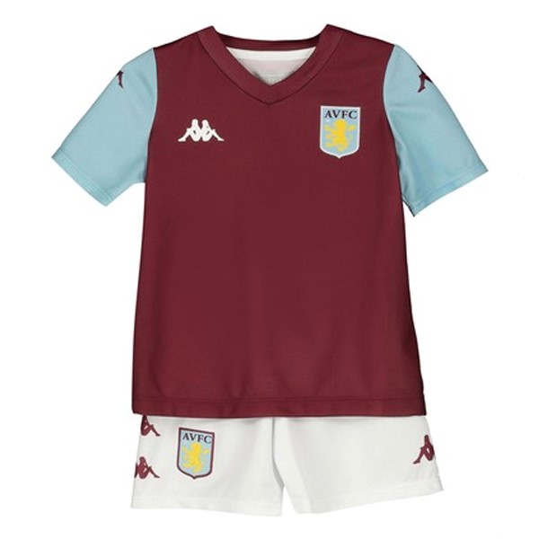 Tailandia Camiseta Aston Villa 1ª Niños 2019-2020 Rojo